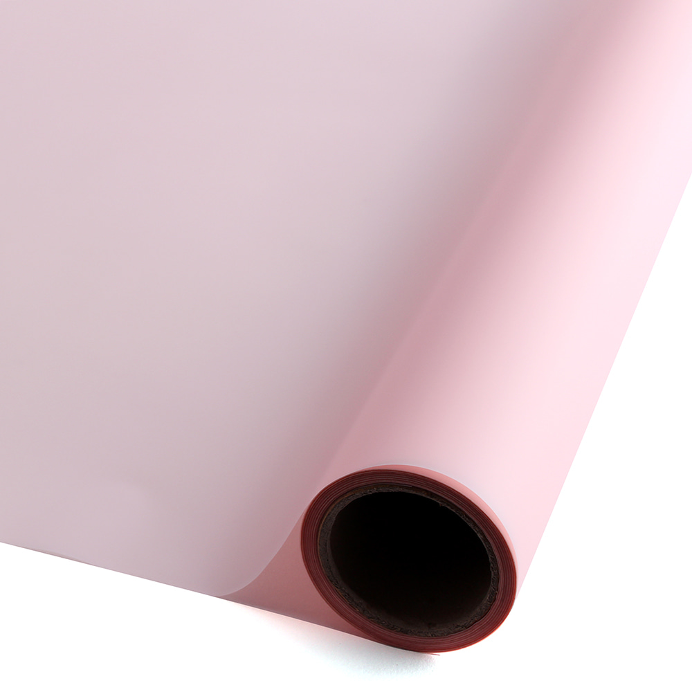 1.01 – Light Pink Waterproof (Thin) – Korean Style Wrapping Paper